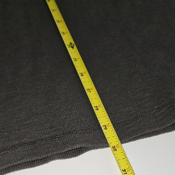 All Saints Charcoal Long Sleeve Henley XXL Regular Fit - Picture 9 of 9